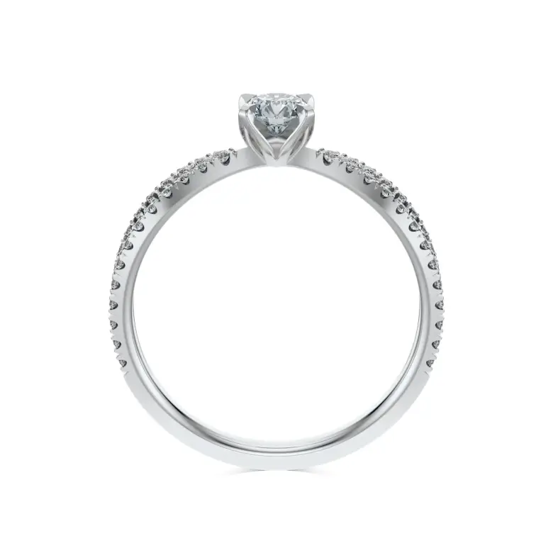 Pierścionek z diamentami